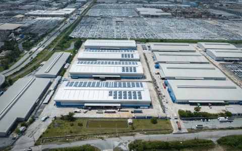 A smart factory is a digitally interconnected industrial facility.